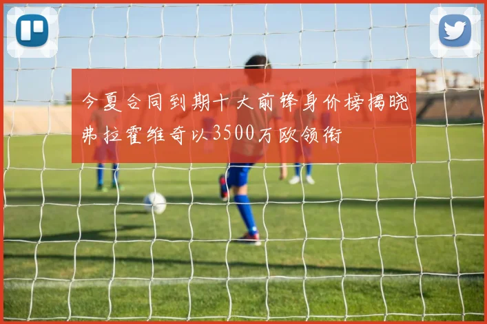今夏合同到期十大前锋身价榜揭晓弗拉霍维奇以3500万欧领衔